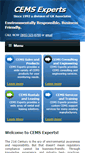 Mobile Screenshot of cems-experts.com